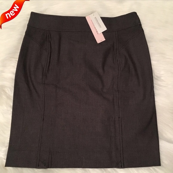 Banana Republic Dresses & Skirts - NWT BANANA REPUBLIC Grey Mini/Midi Skirt Sz10 P